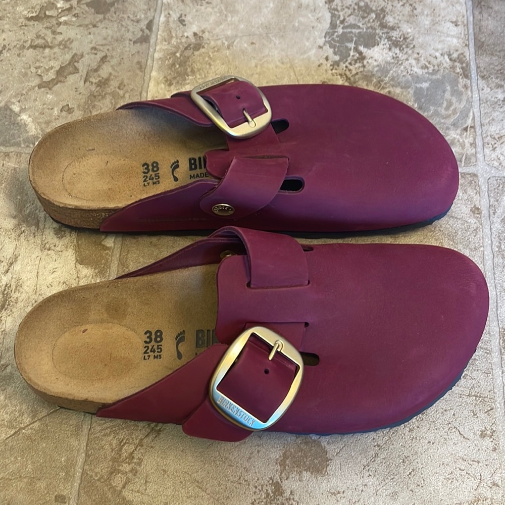 Birkenstock Boston Big Buckle clogs
